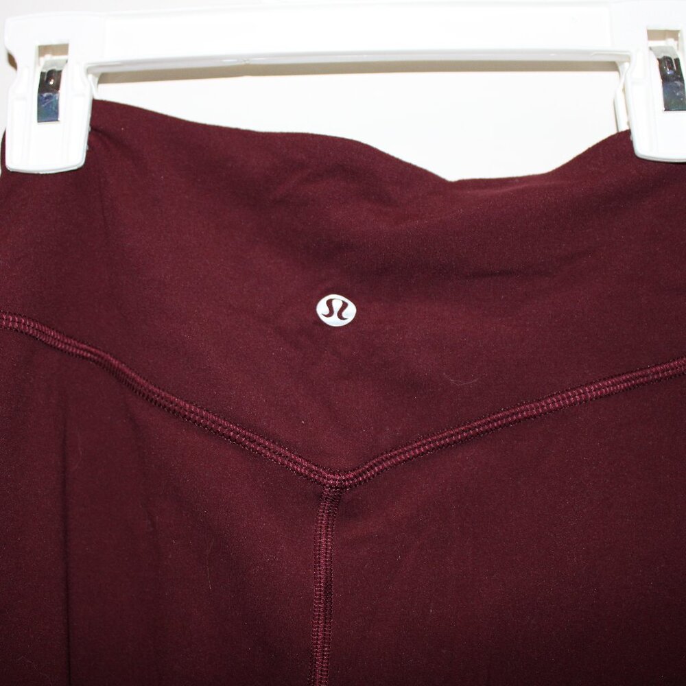Maroon Lululemon Jogger/Leggings